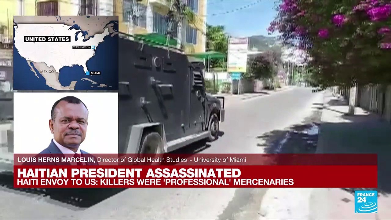 Assassins of president were 'professional' mercenaries: Haiti envoy to US