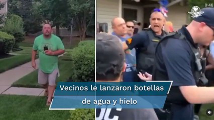 "Esto no es África": hombre lanza insultos racistas contra sus vecinos en EU y lo arrestan
