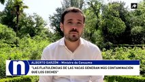 El comunismo vegano Alberto Garzón pide que se deje de comer carne para proteger el planeta