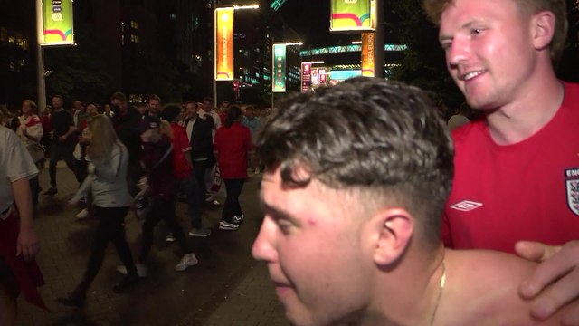 England fans Wembley celebrations as Italy await in Euros Final