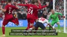It shouldn't have been a penalty - Denmark's Hjulmand unhappy with decisive spot kick