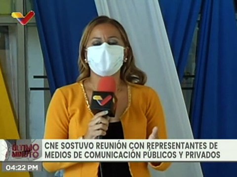 CNE sostuvo reunión con representantes de medios de comunicación públicos y privados