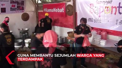 Solidaritas! Dapur Umum Didirikan Bantu Warga Terdampak PPKM Darurat dan Isoman