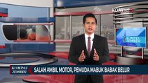 Gara-gara Salah Ambil Motor, 4 Pemuda Mabuk ini Babab Belur Dihajar Warga