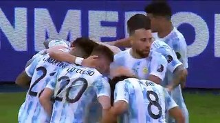 Argentina vs Brazil copa America 2021 winning goal by di maria