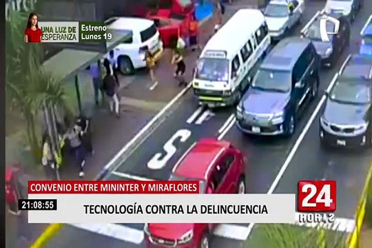 Mininter y Municipalidad de Miraflores firman convenio en beneficio de la seguridad ciudadana