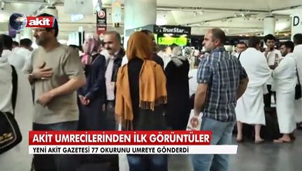 Akit okurları kutsal topraklarda