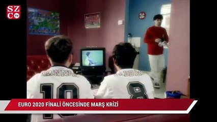 Euro 2020 finali öncesinde marş krizi
