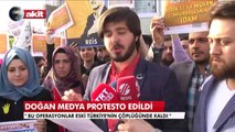 Doğan Medyası protesto edildi