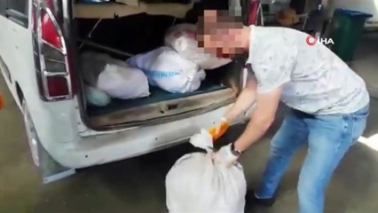 Van'da bir araçta 155 kilo eroin ele geçirildi