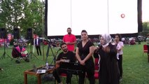 Sancaktepe'de açık havada yazlık sinema günleri başladı