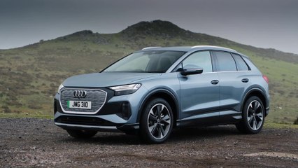 The new Audi Q4 e-tron Design in England