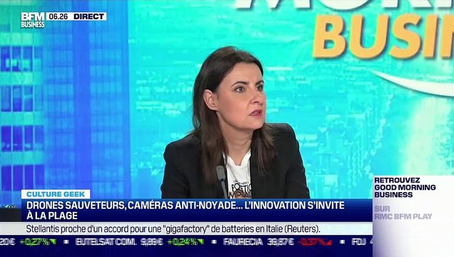 Culture Geek : Drones sauveteurs, caméras anti-noyade... l'innovation s'invite à la plage, par Anthony Morel - 08/07