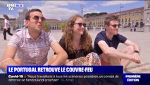Les vacanciers français s'adaptent au couvre-feu au Portugal