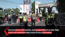 PPKM Darurat 20 Daerah Jatim Masuk Zona Merah