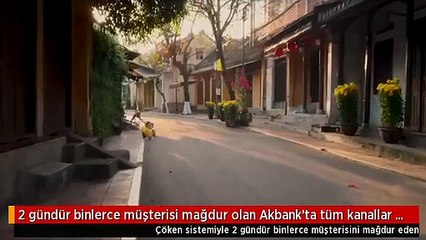 2 gündür binlerce müşterisi mağdur olan Akbank'ta tüm kanallar yeniden hizmete açıldı