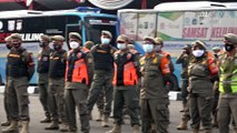 Polda Metro Jaya Gelar Apel Satgas Penegakan Hukum Pelanggaran PPKM Darurat