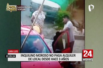 Download Video: San Luis: inquilino moroso no paga alquiler de local desde hace dos años