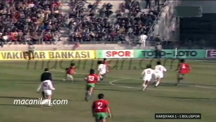 Karşıyaka 1-1 Boluspor [HD] 07.11.1987 - 1987-1988 Turkish 1st League Matchday 11