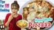 कढाई में चीज बर्स्ट पिज़्ज़ा घर पर बनाओ Dominos वगेरह सब भूल जाओ | Cheese Burst Pizza | Poonam Giri