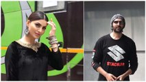 Urvashi Rautela & Kartik Aaryan Snapped In The City