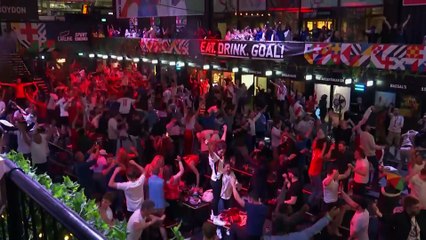 Eurocopa | Inglaterra llega por primera vez a la final y la afición estalla de júbilo