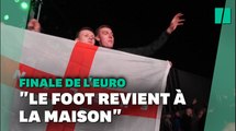 Les supporters fêtent la qualification historique de l’Angleterre en finale de l’Euro