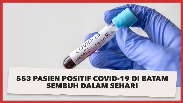 Kabar Baik, 553 Pasien Positif Covid-19 di Batam Sembuh dalam Sehari