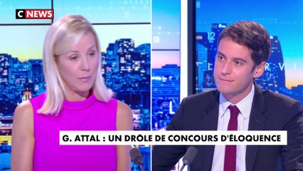 Gabriel Attal réagit à la polémique sur le concours d'éloquence, dans #LaMatinale