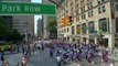 Conmovedor desfile en Nueva York en homenaje a los sanitarios