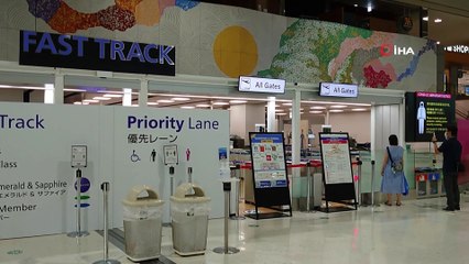 Olimpiyatlara günler kala Japonya’nın en büyük havaalanı terk edilmiş izlenimi veriyor