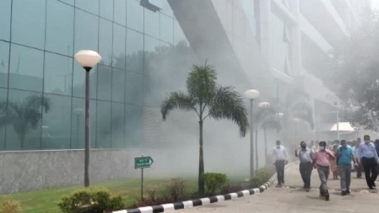 Fire at CBI headquarters, 5 fire brigade vehicles reached