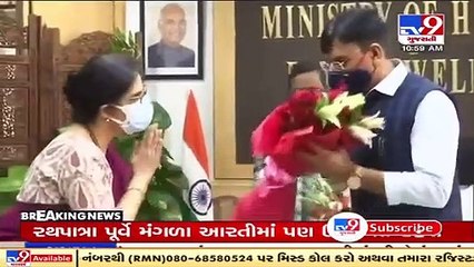 Mansukh Mandviya takes charge as the Minister of Health and Family Welfare_ TV9News
