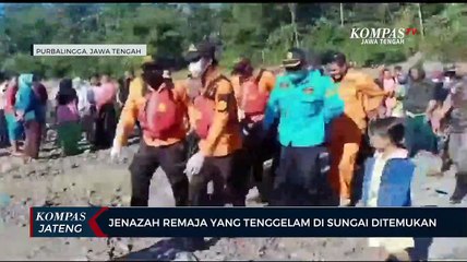 Jenazah Remaja Yang Tenggelam di Sungai Ditemukan