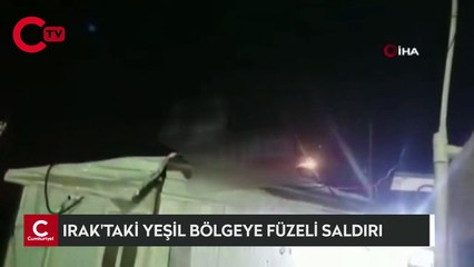 Irak’taki Yeşil Bölge’ye füzeli saldırı