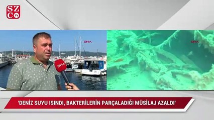 Télécharger la video: 'Deniz suyu ısındı, bakterilerin parçaladığı müsilaj azaldı'