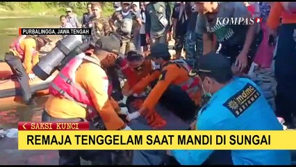 Tim SAR Berhasil Temukan Remaja yang Tenggelam di Sungai Gintung