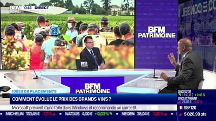 Idée de placements : Comment évolue le prix des grands vins ? - 08/07