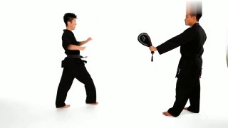 28-Taekwondo Step Behind Technique - Taekwondo Training