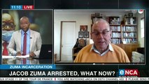 Jacob Zuma arrest discussion