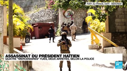 Assassinat de J. Moïse : "La police et l'armée travaillent ensemble pour arrêter" les responsable
