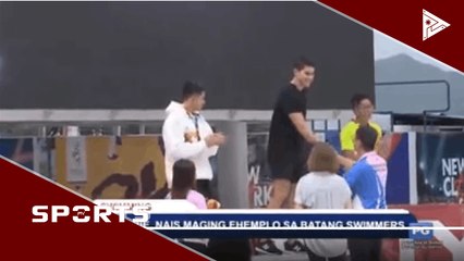 Gebbie, nais maging ehemplo sa batang swimmers