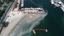 TEKİRDAĞ - Bir ayda 154 metreküp müsilaj temizlendi