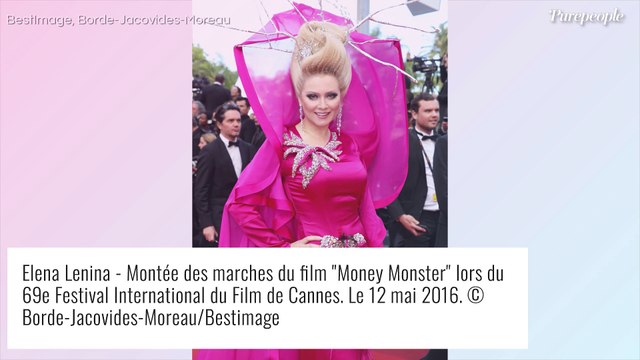 Cannes 2021 : Elena Lenina coiffée comme une méduse, retour sur ses looks les plus improbables !