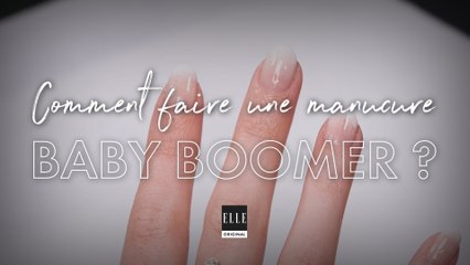 Comment faire une manucure baby boomer ?