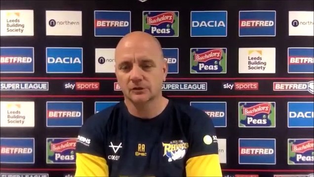 Leeds Rhinos boss Richard Agar on team news latest and facing leaders Catalans Dragons