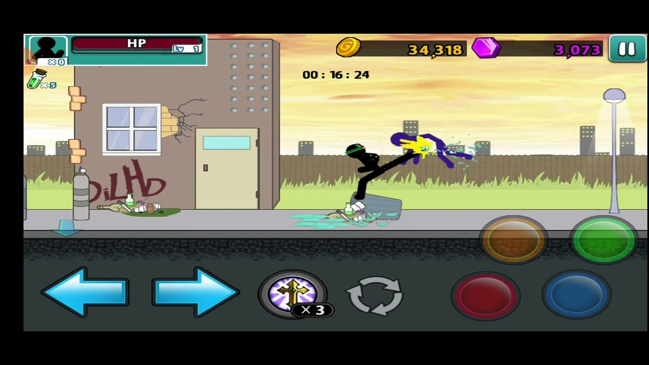 STICKMAN SUPERR HEROES VS NINJA