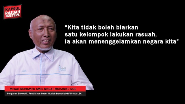 Rakyat perlu bersatu menentang rasuah
