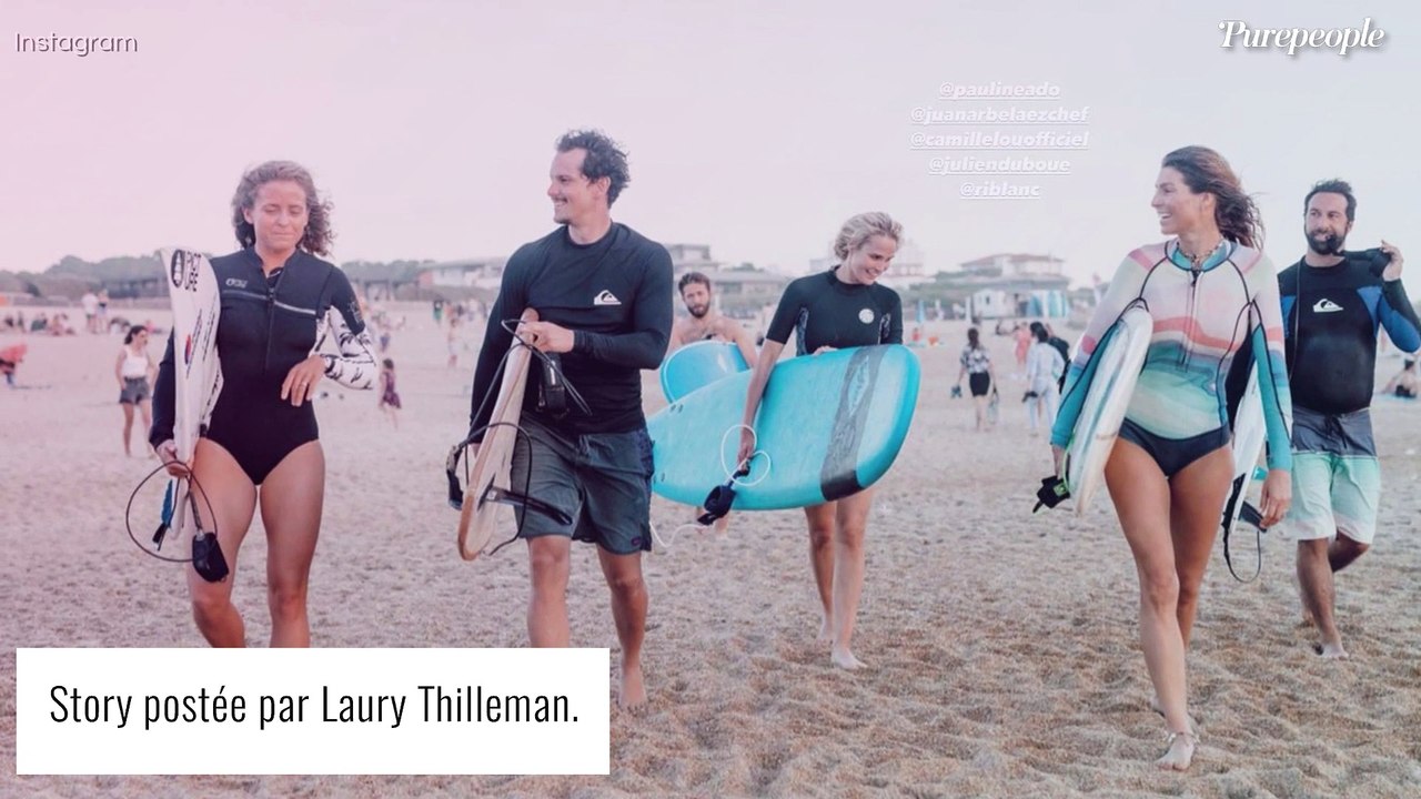 Laure Manaudou et Jérémy Frérot : vacances natures avec Laury Thilleman et Juan Arbelaez