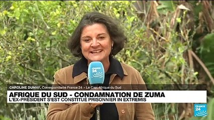 Condamnation de Jacob Zuma : “Un symbole extraordinaire” pour les Sud-africains